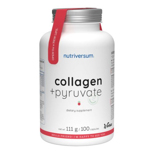 Collagen + Pyruvate - 100 kapszula - Nutriversum